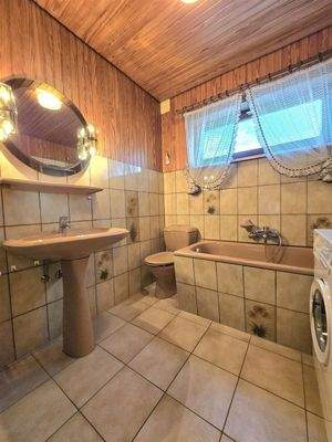 Vollbad im Erdgeschoss