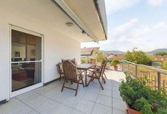 Terrasse Ausblick