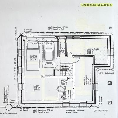 Grundriss Kellergeschoss