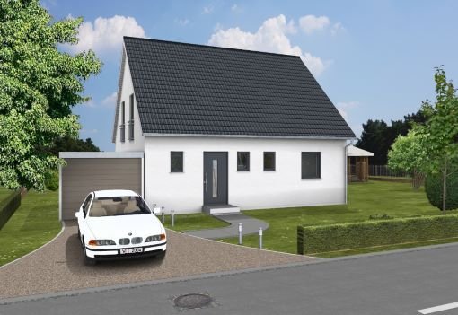 Haus Smart 3D Eingang