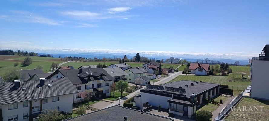 Fernsicht vom Balkon