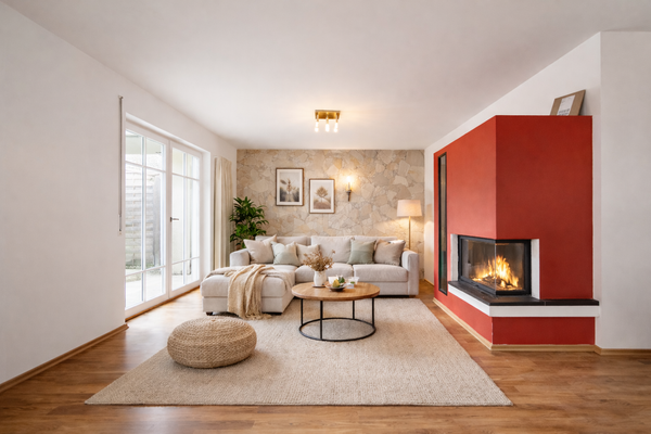 Wohnzimmer - KI generiert