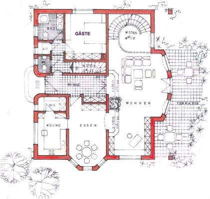 Grundriss Erdgeschoss