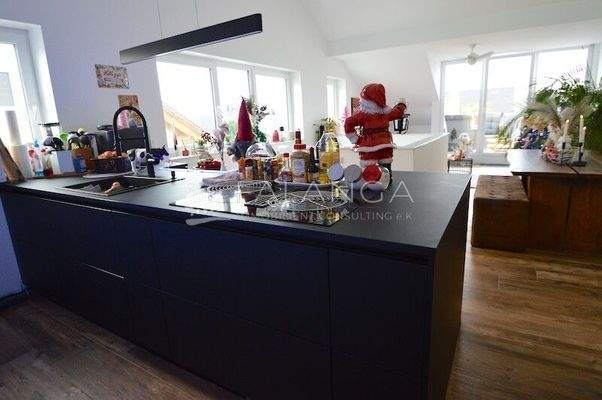 Offene Küche Dachgeschoss