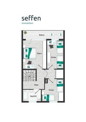 Grundriss Obergeschoss