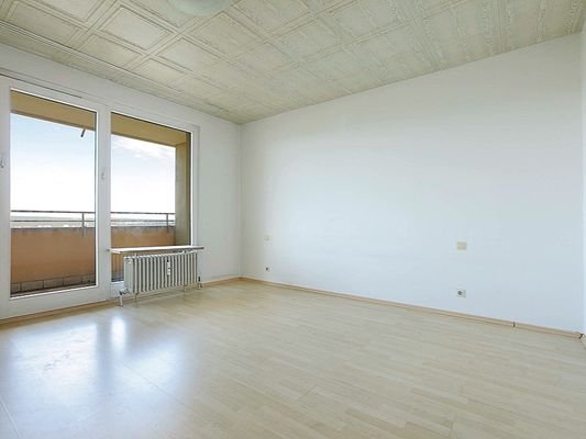 Schlafzimmer mit Balkon