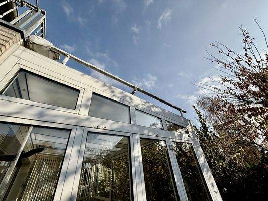 Wintergarten mit Beschattung