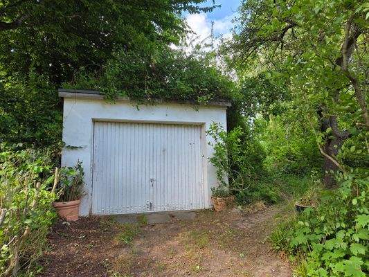 Garage mit Gründach