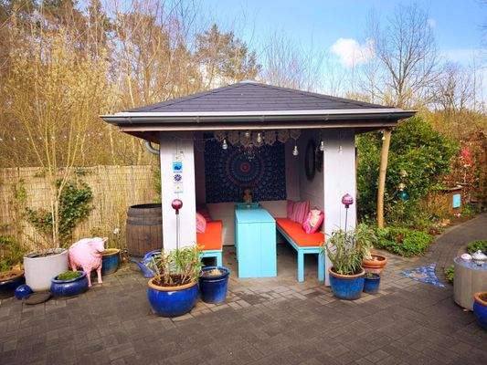 Pavillon für laue Sommerabende