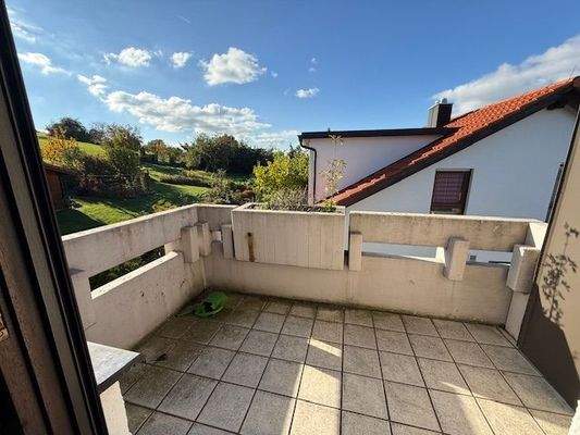 Balkon von Zi. 1 und Zi. 2