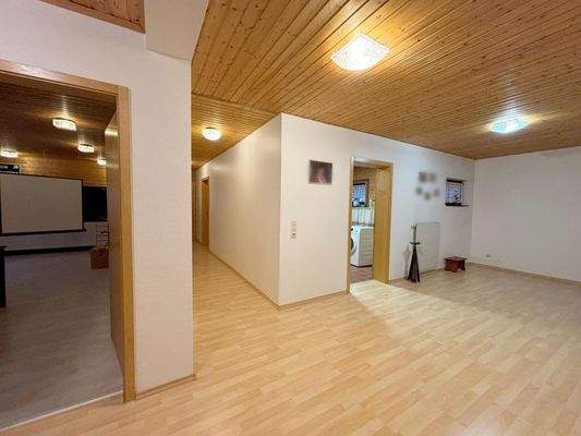 Blick in die weiteren Räume