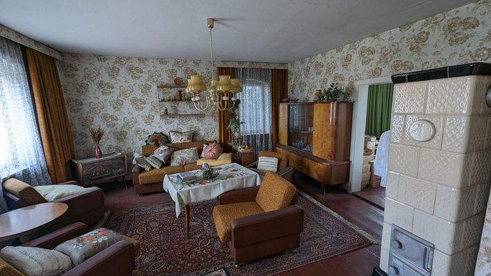 Wohnzimmer in der Wohnung OG