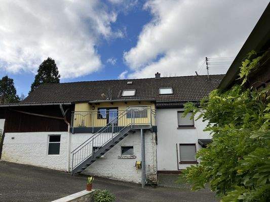 Ansicht Rückseite Dachterrasse