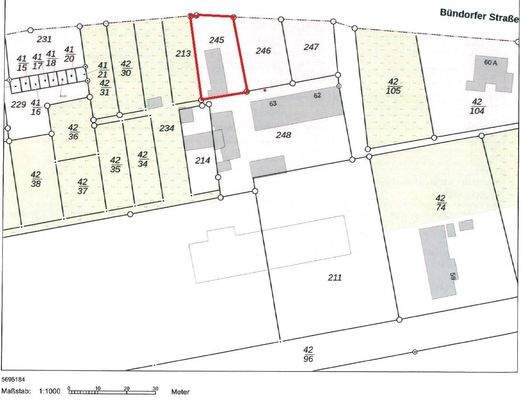 Flurkarte Flurstück 245