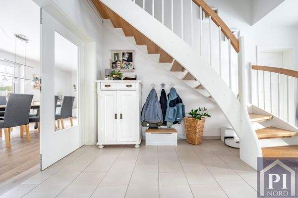 Aufgang ins Dachgeschoss