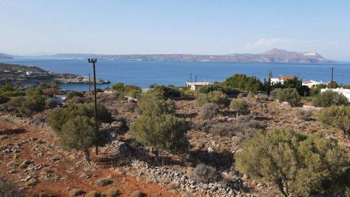 Kreta, Kokkino Chorio: Grundstück in fantastischer Lage zum Verkauf in Kokkino Chorio mit Baugenehmigung