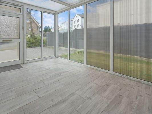 Wintergarten vor dem...