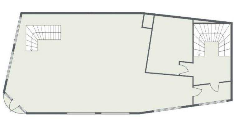 Grundriss EG Bekleidungshaus