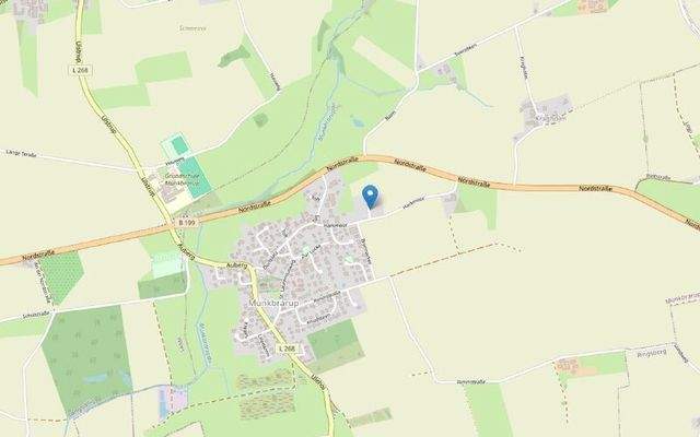 Gewerbegebiet in Munkbrarup an der B199