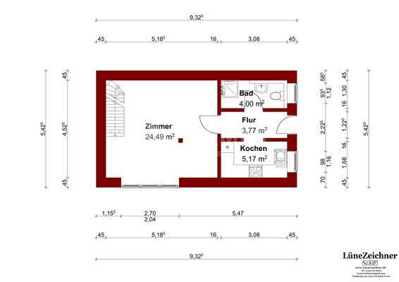 Erdgeschoss Nebengebäude