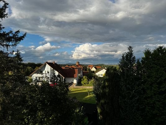 Blick aus Küchenfenster