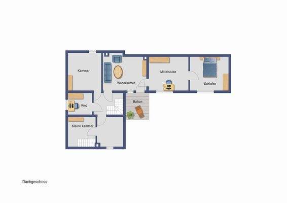 Grundriss Dachgeschoss