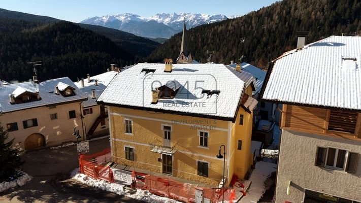 Historisch komplett renoviertes Gebäude am Mendelpass in Ruffré - Trentino / Südtirol