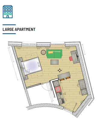 Large Apartments