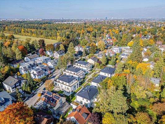 Blick über das Areal