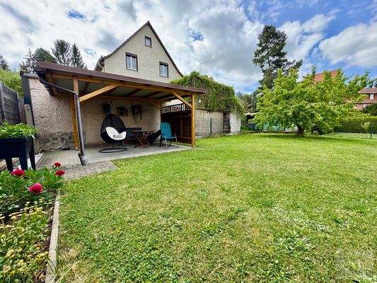 Wettergeschützte Entspannungsmöglichkeit 