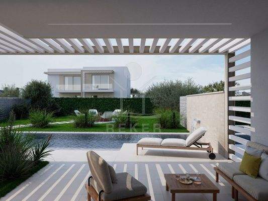 Neubau Reihenhaus in Kaštelir, Nähe Poreč