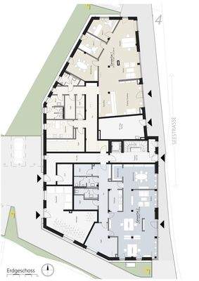 Grundriss Gewerbeeinheit