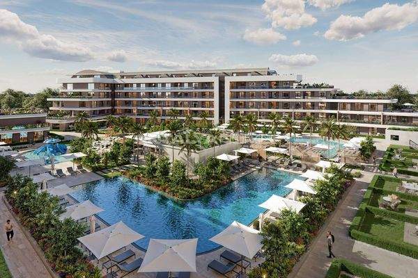 Apartments in a Complex near the Beach in Antalya Kundu