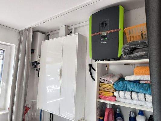 HWR Verteilung + PV Anlage