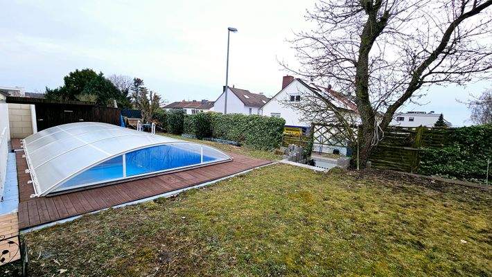 Ausblick von der Terrasse