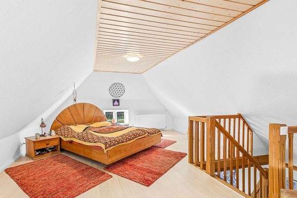 Schlafzimmer im Dachgeschoss