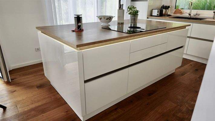 Kochinsel Detailaufnahme