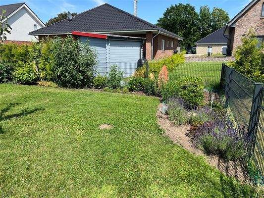 Komplett eingezäunt