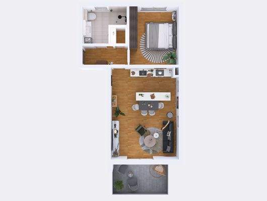 Wohnung 9 im 2. Obergeschoss