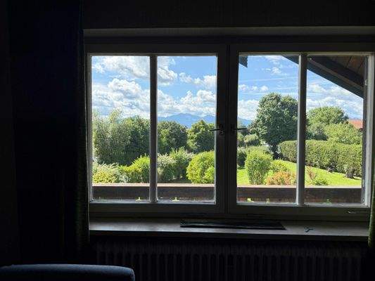 Ausblick auf die Berge 