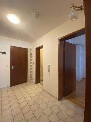 Die Diele mit Garderobe