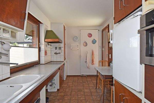 gut geschnittene Küche