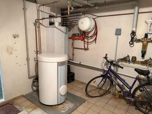 Heizung im Waschkeller