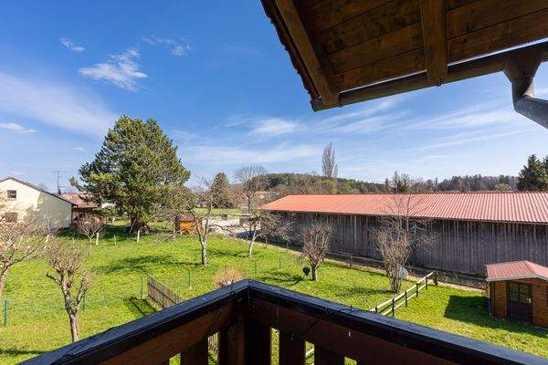 Südostblick vom Balkon