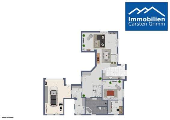 Erdgeschoss Hauptwohnung