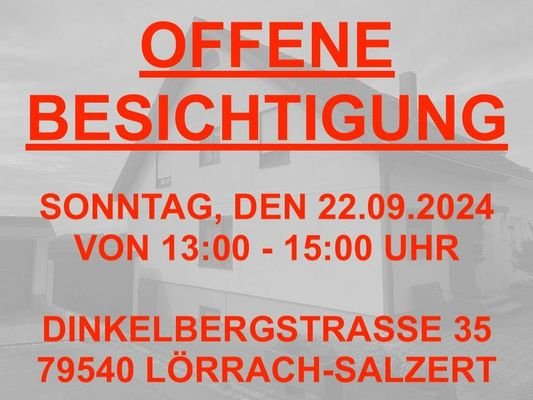 OFFENE BESICHTIGUNG 22.09.24