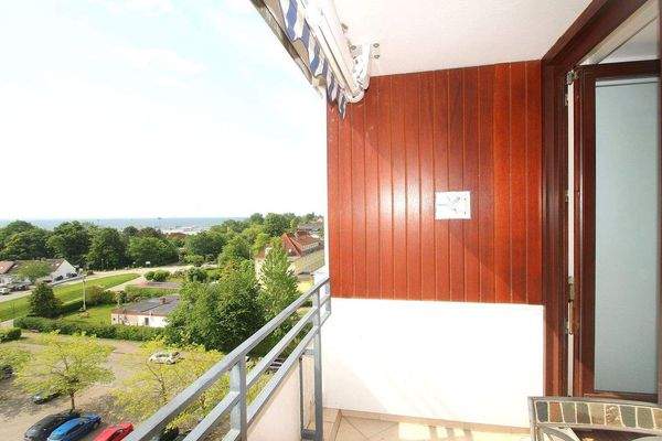 Blick von der Loggia in Richtung Süden