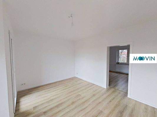 Ansicht III: Wohn- und Esszimmer