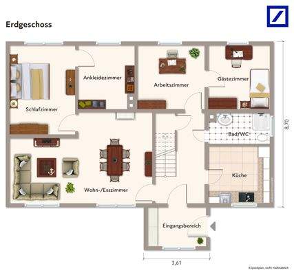 Grundriss Erdgeschoss