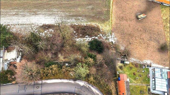 Draufsicht Straßenseite